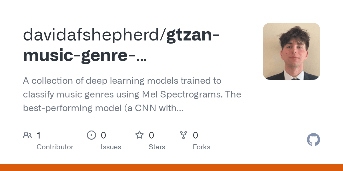 GTZAN Music Genre Classification project